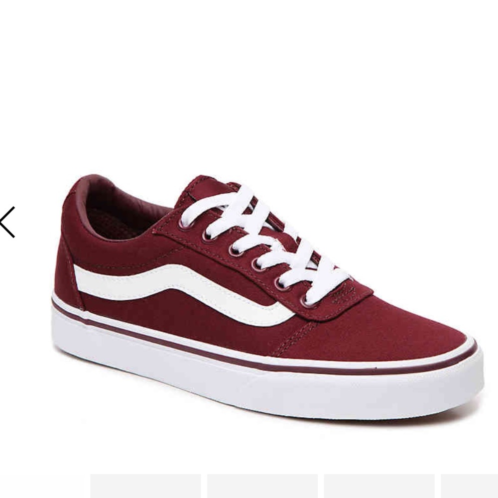 Burgundy Vans